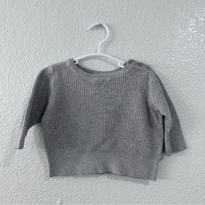 Boys grey sweater